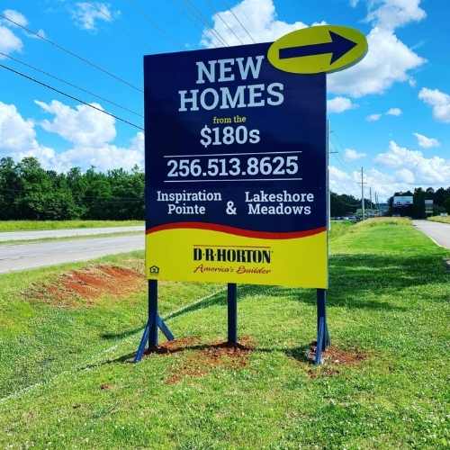 new home building signs shepard signs huntsville